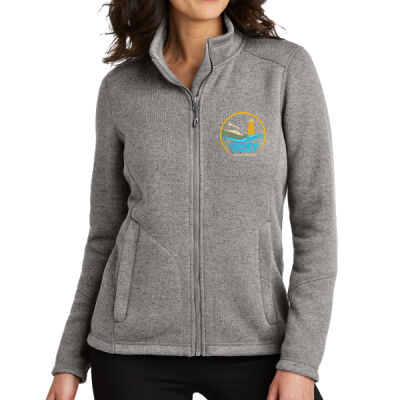 Kenosha County Human Services - Ladies Arc Sweater Fleece Jacket Thumbnail