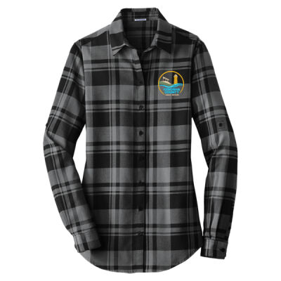 Kenosha County Human Services - Ladies Plaid Flannel Tunic Thumbnail