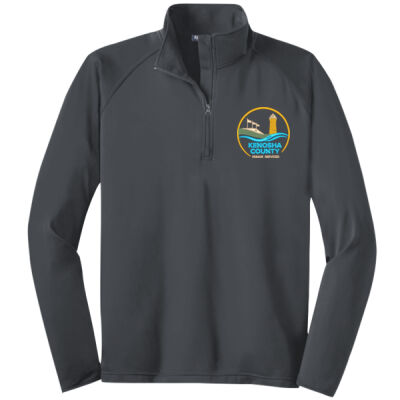 Kenosha County Human Services - Tall Sport Wick ® Stretch 1/4 Zip Pullover Thumbnail