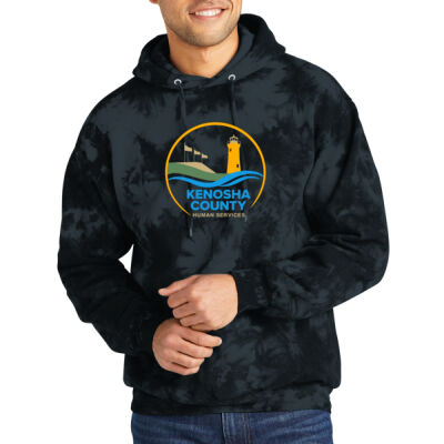 Kenosha County human Services - Crystal Tie Dye Pullover Hoodie Thumbnail