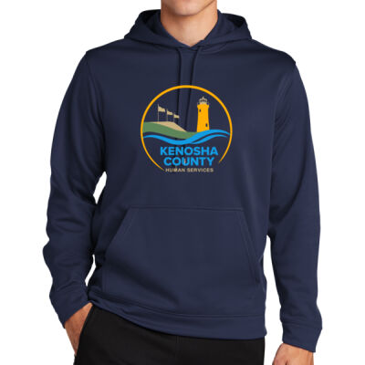 Kenosha County human Services - Sport Wick Fleece Hooded Pullover Thumbnail
