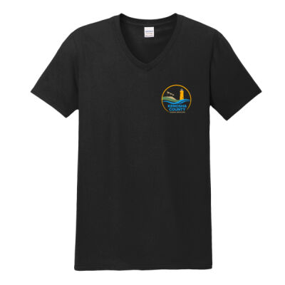 Kenosha County human Services - Softstyle ® V Neck T Shirt Thumbnail