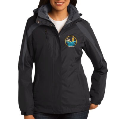 Kenosha County human Services - Women's Colorblock 3 in 1 Jacket Thumbnail