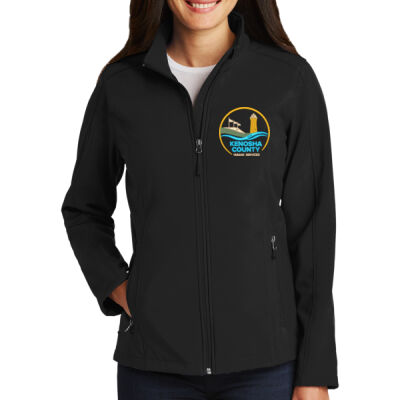 Kenosha County human Services - Ladies Core Soft Shell Jacket Thumbnail